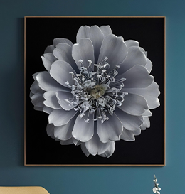 Noir Bloom Canvas