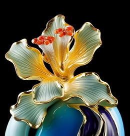 Cloisonne Iris Orb