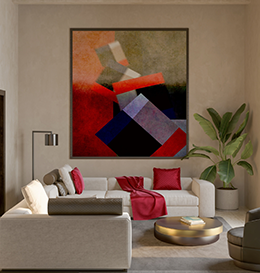 Fracture Bloc Canvas