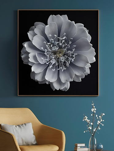 Noir Bloom Canvas
