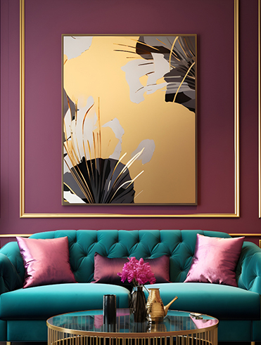 Aureate Frond Splash