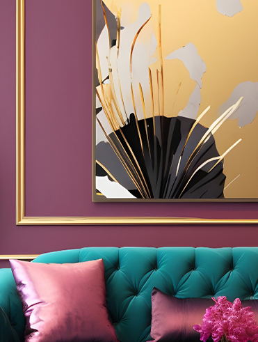 Aureate Frond Splash