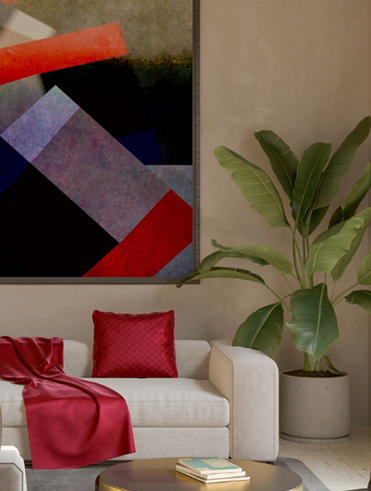 Fracture Bloc Canvas