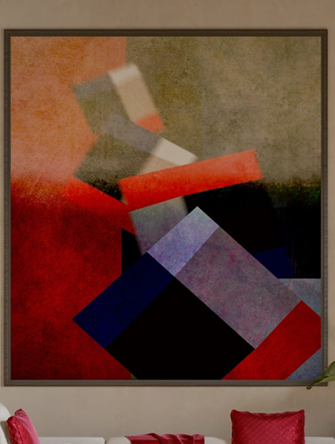 Fracture Bloc Canvas