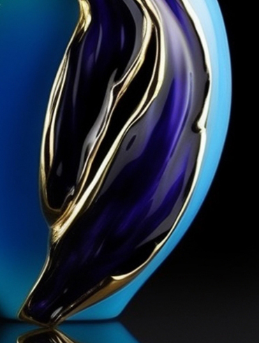 Cloisonne Iris Orb